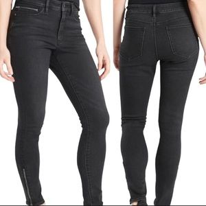 Athleta Sculptek Ultra Skinny Zip Jeans 4P